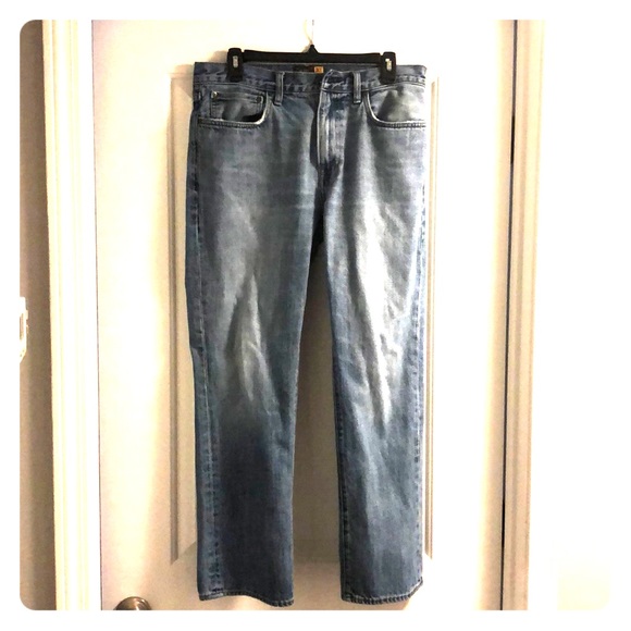 J. Crew Slim Straight Men’s Blue Jeans 32X30 - Picture 3 of 5